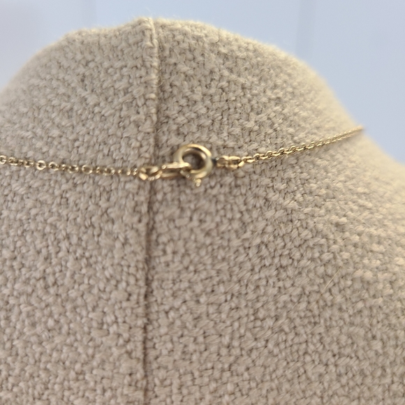 Vintage Double Sides Haind Painted Porcelain Necklace - Picture 3 of 4